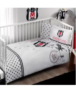 Taç 60102870 Lisanslı Ranforce Nevresim Takımı Bjk Fanatık Baby - FIRSAT ÜRÜNÜ