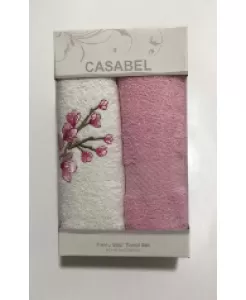 Taç Casabel 2&#039;Lİ Kutulu Havlu Seti