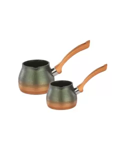 Schafer Split Y.y.2&#039;li Cezve Seti 2 Prç.yeşil