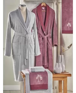 Taç 1500187787001 Pure Cotton Aıle Setı Lea Murdum Grı
