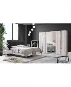 Linens Sedef 6 Kapaklı Yatak Odasi Takımı ( Bazalı )