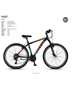 Mito Pivot Alüminyum Kadro 27,5&quot; Jant Bisiklet