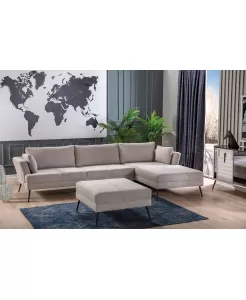 Aytaş Napoli Köşe Koltuk Takımı + Puf ( 308 - K03 )