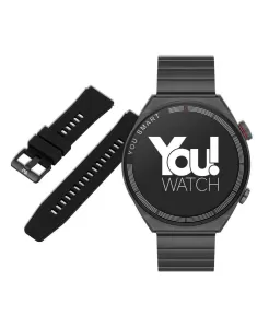 You Watch R13-ar130 You Black &amp; Black Metal Unisex Kol Saati