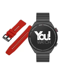 You Watch R13-ar134 You Black &amp; Red Unisex Kol Saati