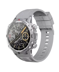 You Watch R15-ar154 You Silver &amp; Grey Silicon Unisex Kol Saati