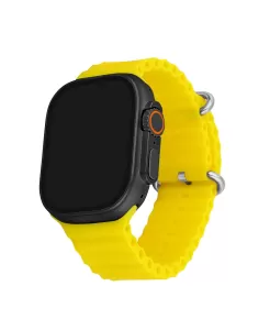 You Watch A8-a82pro You Black &amp; Yellow Silicon Unisex Kol Saati