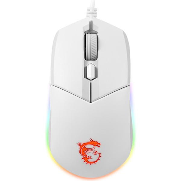 Msı Clutch Gm11 Kablolu Optik Oyuncu Mouse Beyaz