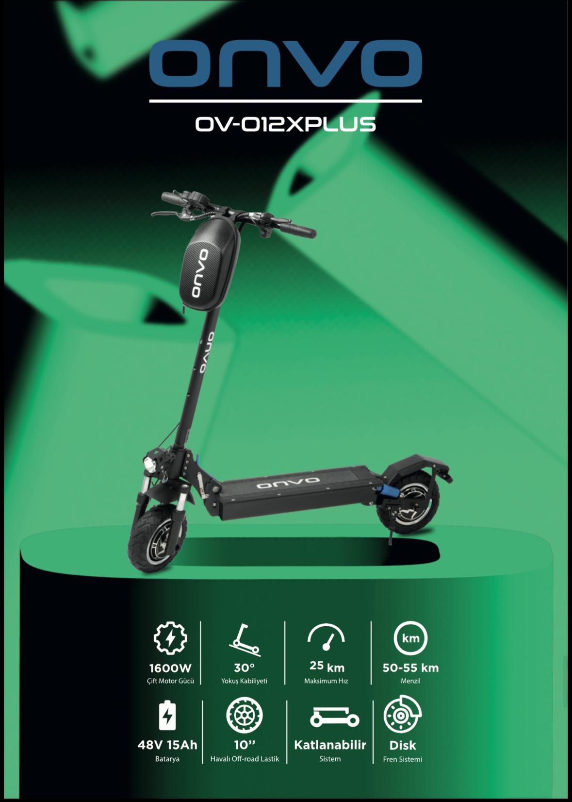 Onvo Ov-012 XPlus 10&quot; 1600W Scooter