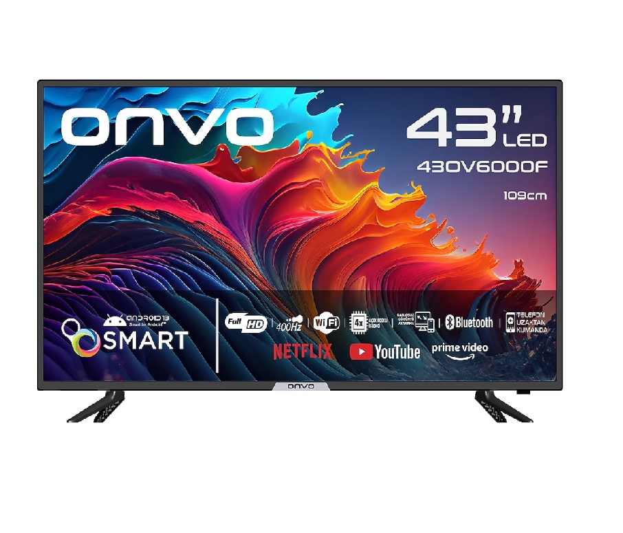 Onvo 43OV6000F 43" Full Hd Android 13 Smart Led Tv
