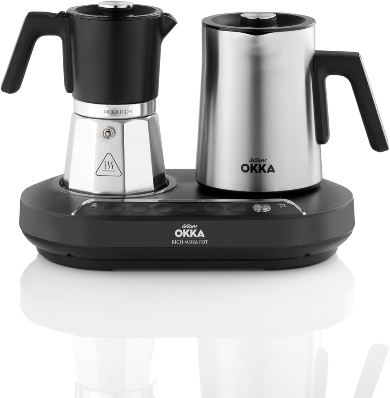 Arzum Okka Rich Moka Pot Krom