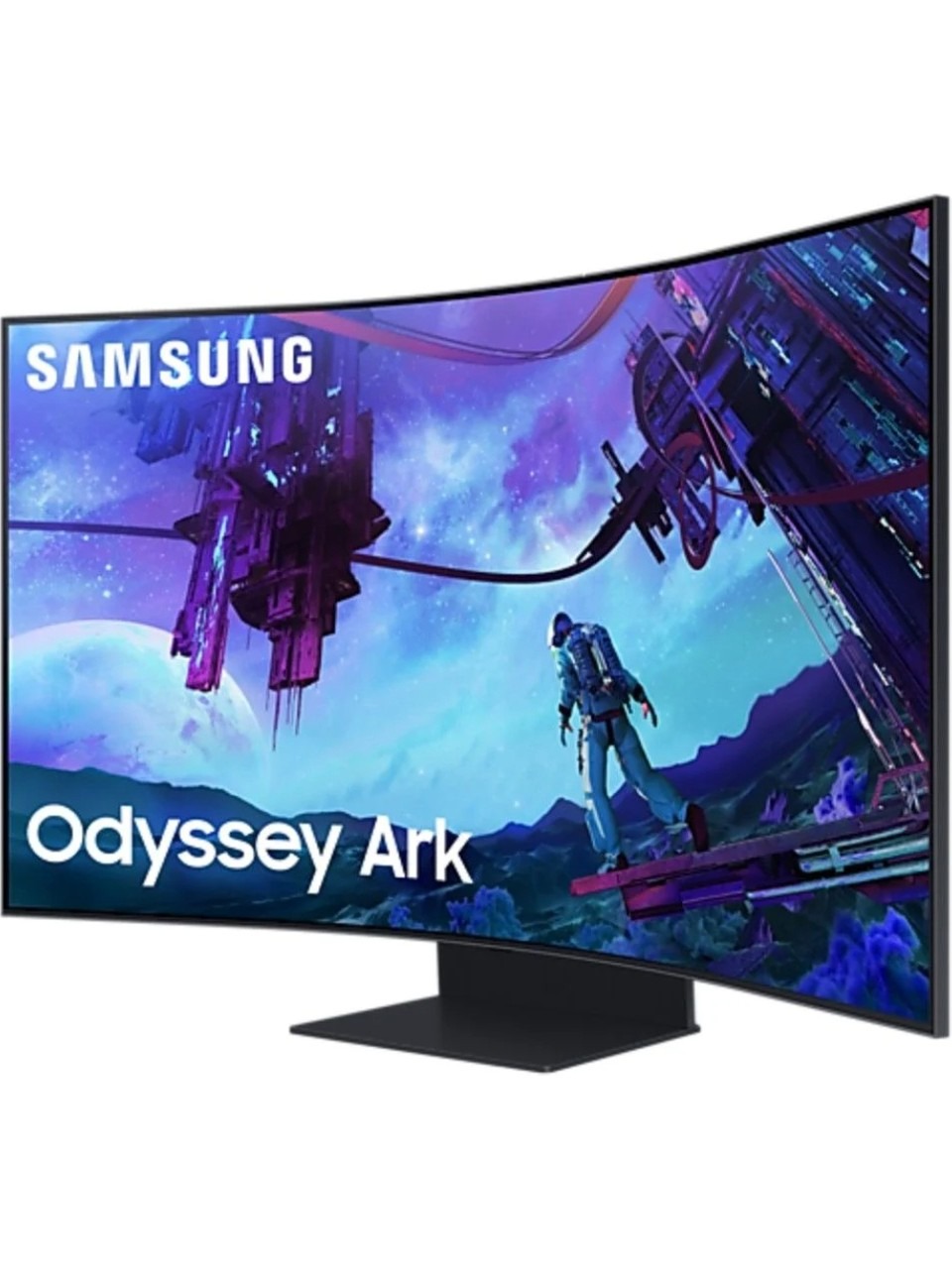 Samsung Odyssey Ark Ls55cg97wnuxuf 55" 1 Ms 4k Curved Pivot 165 Hz Oyuncu Monitörü
