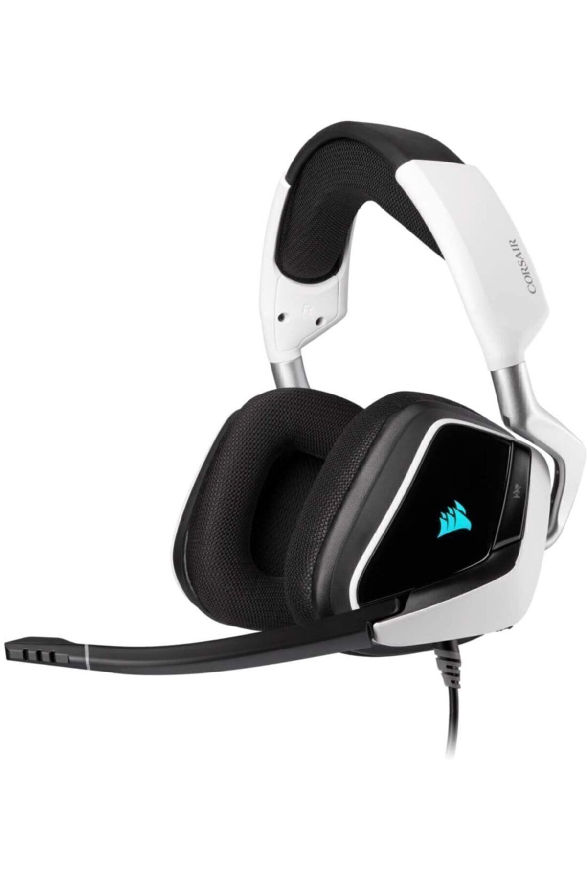 Corsair Void RGB Elite Wireless CA-9011202-EU Beyaz 7.1 Kablosuz Kulak Üstü Oyuncu Kulaklığ Beyaz