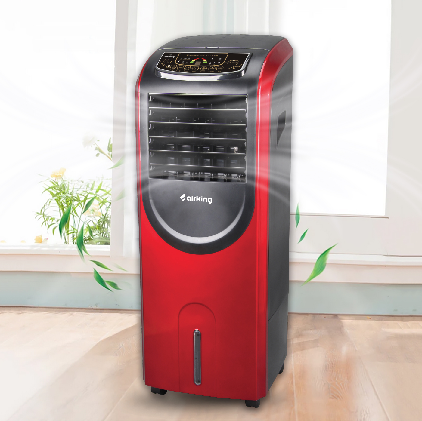 Airking Climax 2020 200W 20L Portatif Dijital Hava Soğutucu Kırmızı 