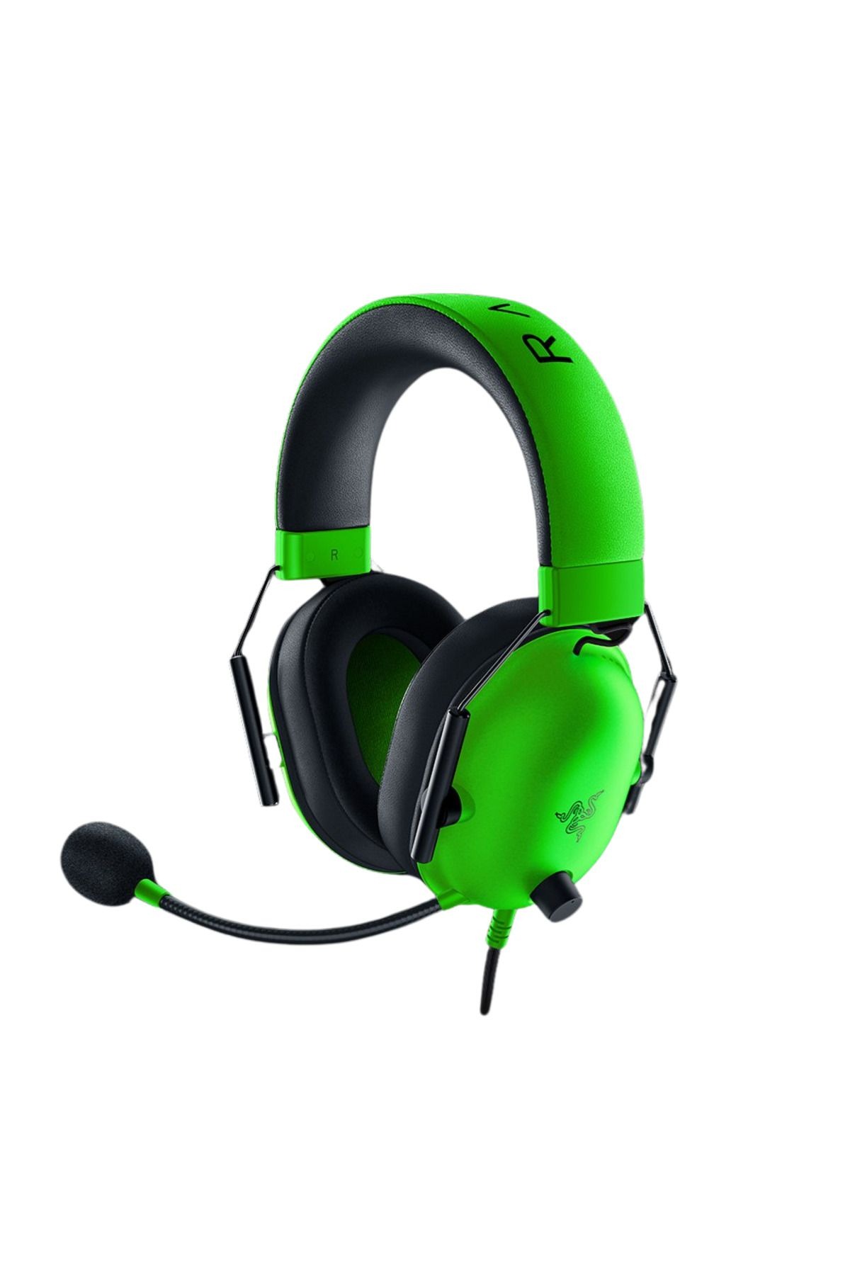 Razer Blackshark V2 X Kablolu Mikrofonlu Kulak Üstü Oyuncu Kulaklığı Yeşil