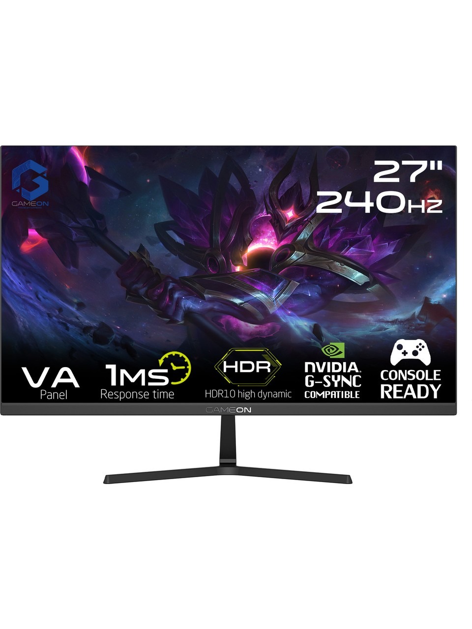 Gameon 27" Gop27180va Fhd 180hz 0.5ms Hdmı Dp Hdr Çerçevesiz Gamıng Monitör