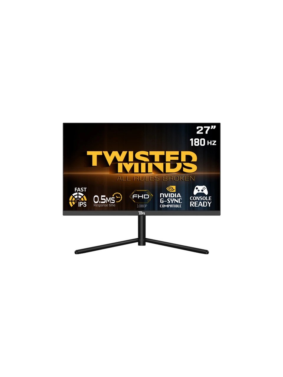 Twısted Mınds 27" Tm27fhd280ıps Fhd 280hz 0,5ms Hdmı Dp Hdr10 Fast Ips Pıvot Rgb Gamıng Monitör